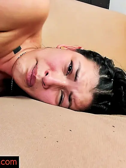 Young Latina With Big Tits Gets Worked Over By 3 Guys