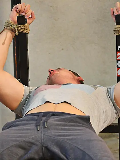 Grey dress brunette mistress