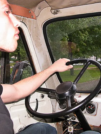 Glory was walking down