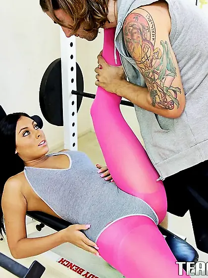 Sensational senora grey leotard