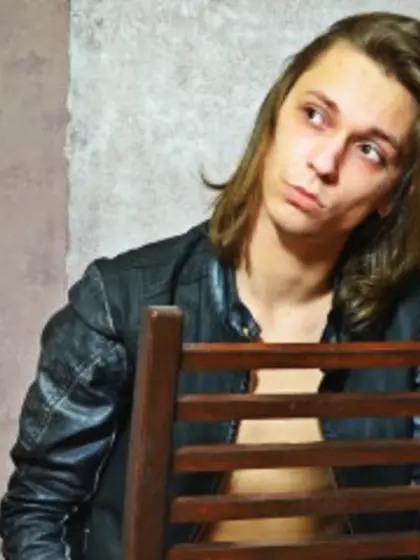 Brunette Young Man Jake Dancing.