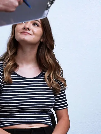 Tart with sexy boobs dicked by store guard