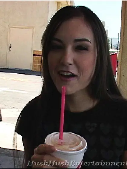 Teen slut swallows hot