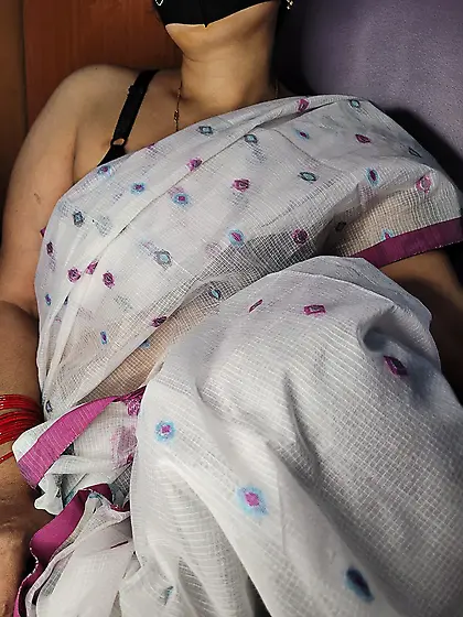 The beauty of a Bengali woman is the saree.