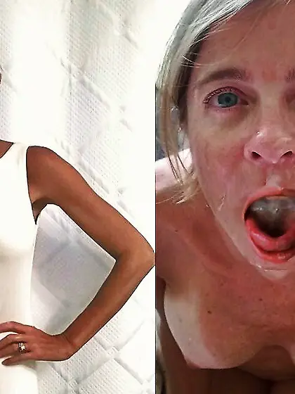 Bourgeoise aime le sperme