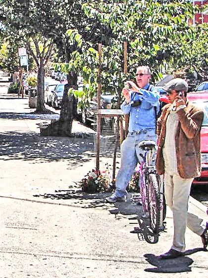 Bare Assed Naked in Public - erect in public