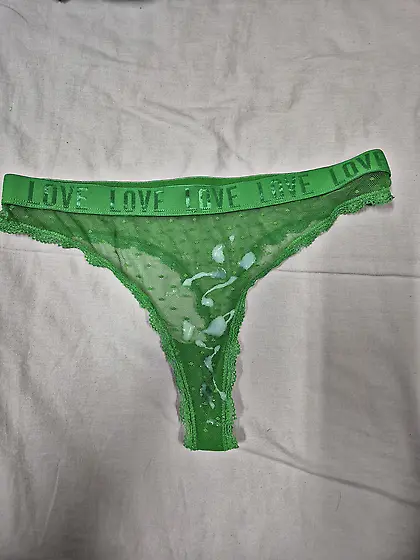 Cum again on sister in laws dirty panties