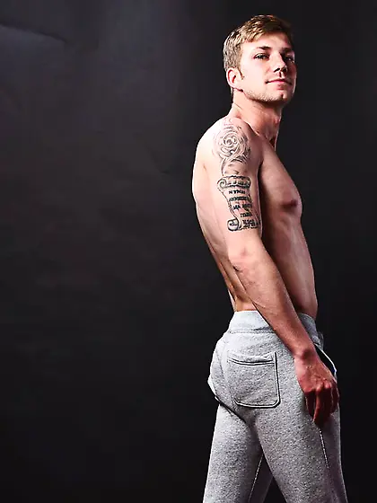 White gay nickolai butt