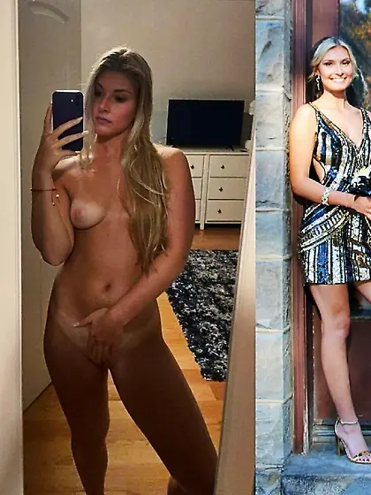 Slut Maddie loves showing off her tits and pussy