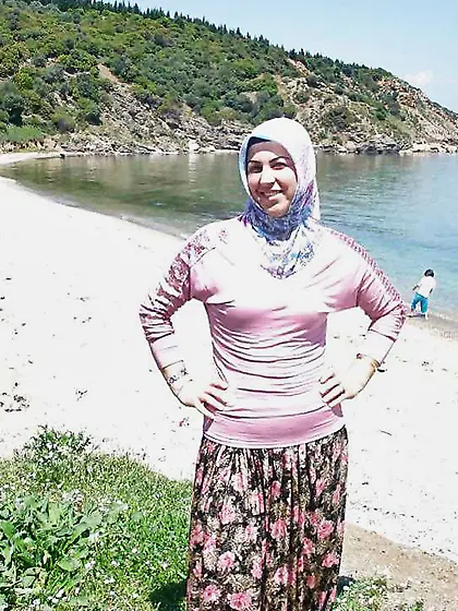 Turkish arab hijab turbanli asian burcu