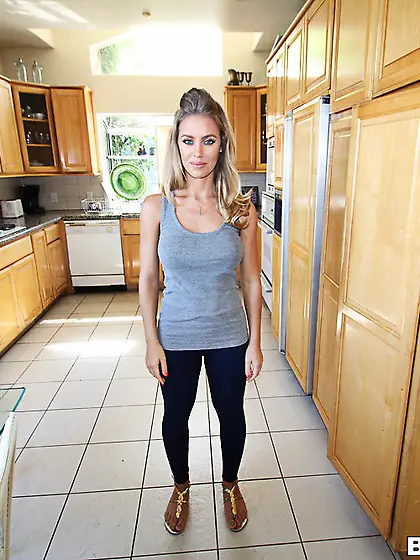 A short,  good looking teen with slim features skilfully makes a