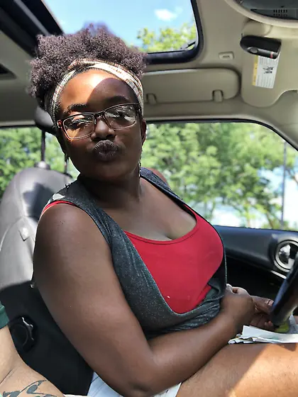 Ebony Patrice naked clothed and unclothed