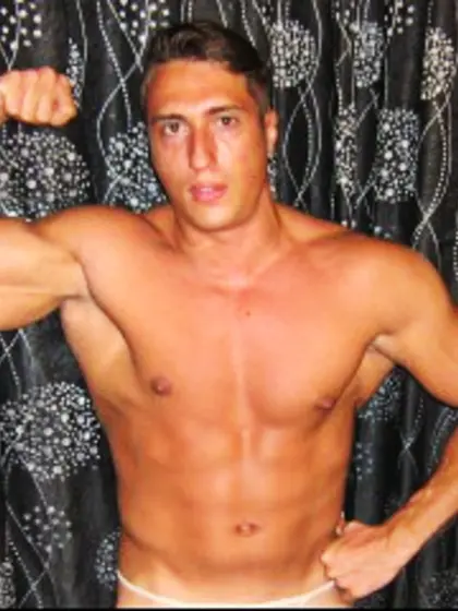 Brunette nicholas perform dancing