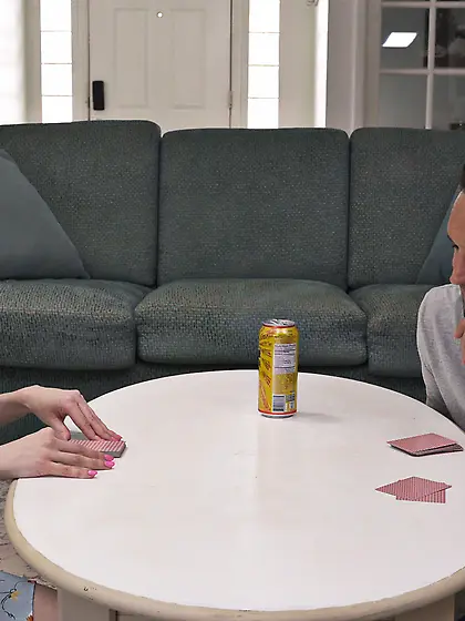 Long hair naughty step sister