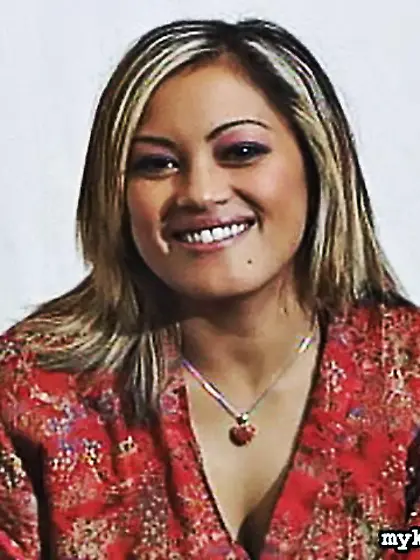 Latina afraid masked criminal