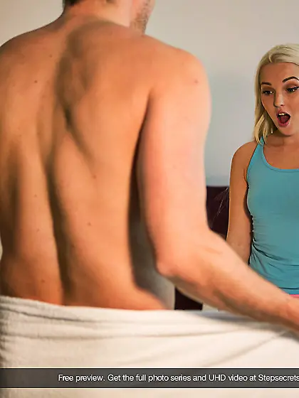 Step sisters pierced shaved pussy