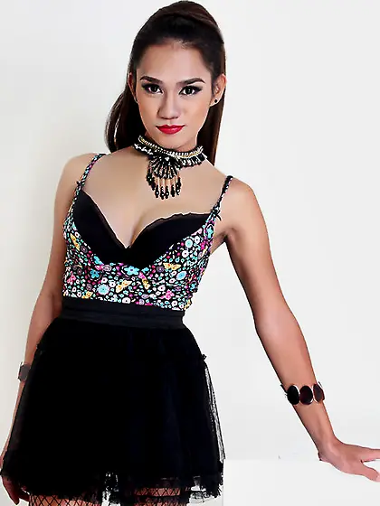 Asian transgender tsqueengalema close