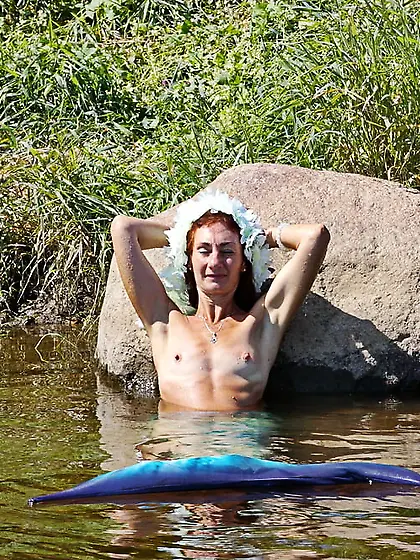 Mermaid of Volga-river