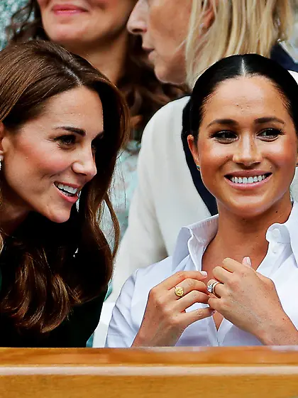 Kate Middleton and Meghan Markle