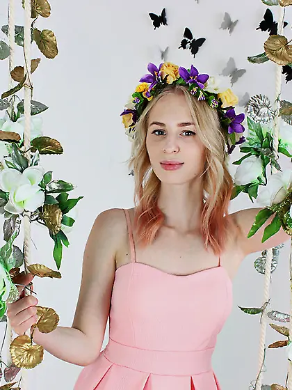 Teen blonde hair nice