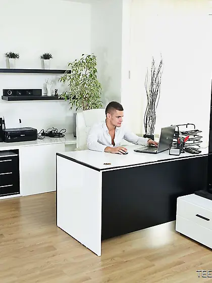 You get punished for distracting your hung boss from work!