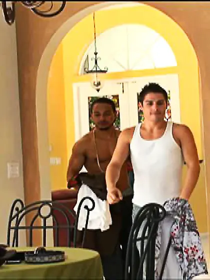 Sucking big thick black