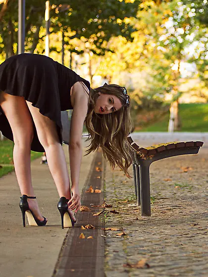 Park graceful teen great