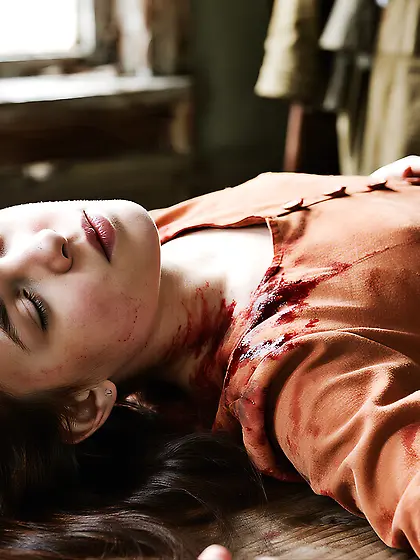 Agnieszka's Dead Body - art by vladzc