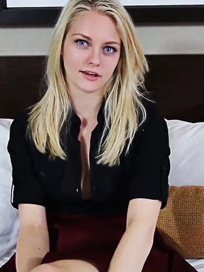 Tight blonde teen pov