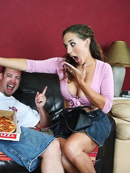 Canadian big sausage pizza