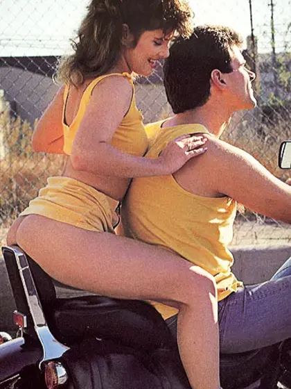 Shaved eighties lady loves