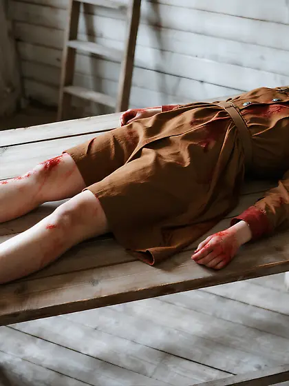 Agnieszka's Dead Body - art by vladzc