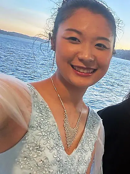 Busty Chinese college girl