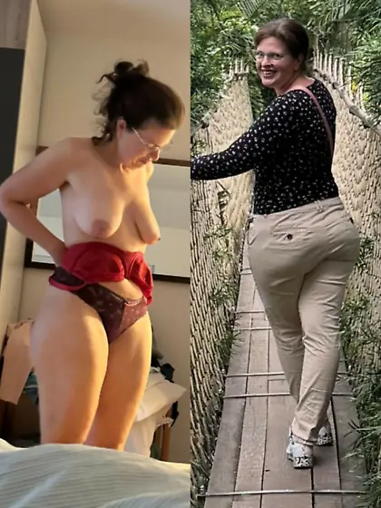 Saggy German PAWG milf with perfect tits