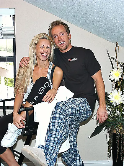 Curvy blondie,  Tanya James,  satisfies her horny boyfriend with h