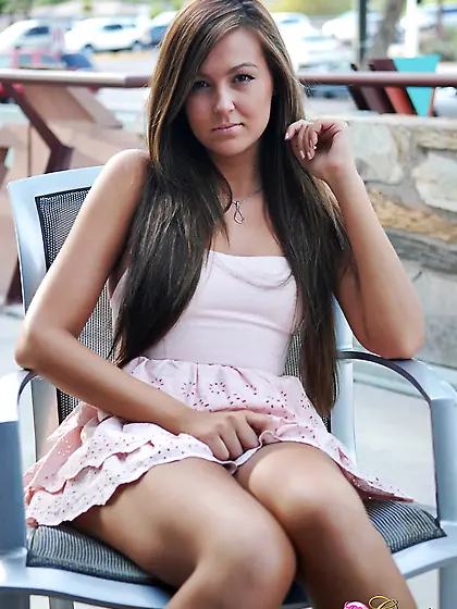 Hot blonde gal Craving Carmen spreads her legs and toys her fuck