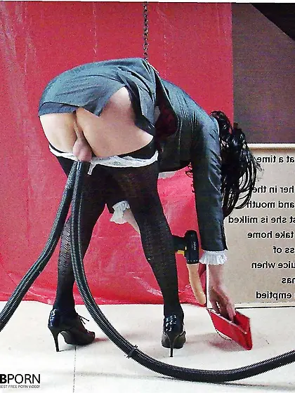 Jizz collector deep throating machine