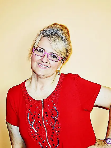 White mature with blonde hair and big tits