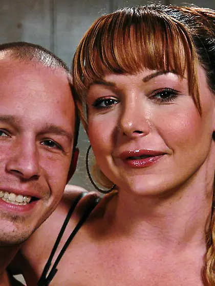 Sexy blonde shemale seduced & fucked a guy