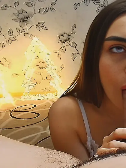 Sexy Brunette Gets Throat Fucked