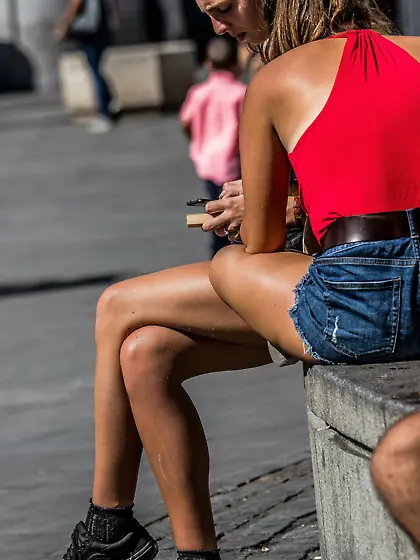 Vestida como una Puta, candid muy follable,