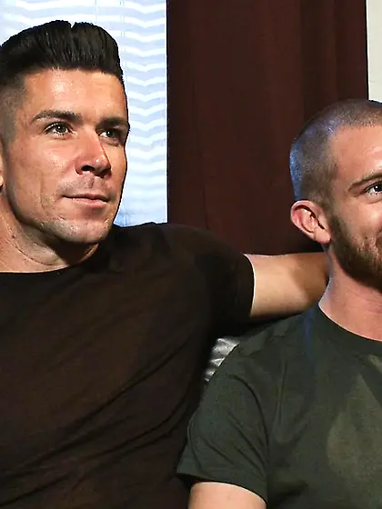 Horny bear sucked drilled