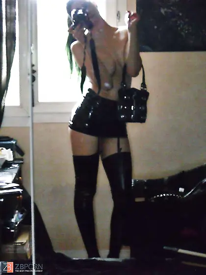 French spandex goth with enormous orbs from versailles