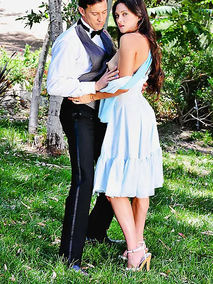 Sexy milf Stephanie Swift stripped and mercilessly pounded in th