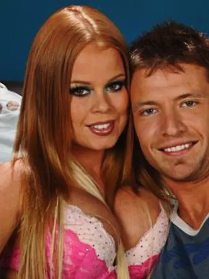 Sexy girl with big breasts swallows athletic stud’s dick and rec