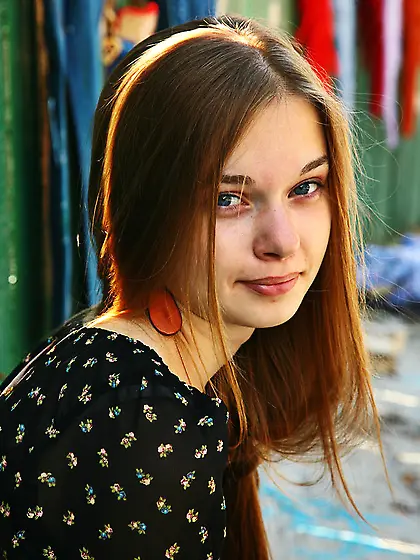 Sweet high school student