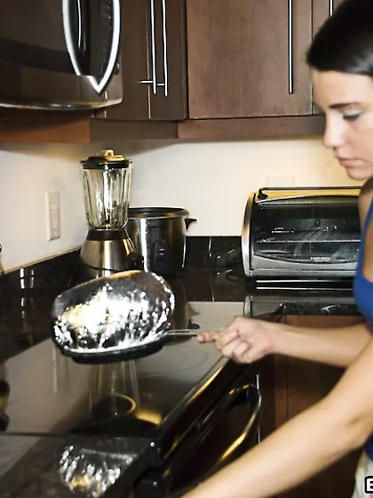 Brandi Belle and her foxy teen friends strip at slumber party an