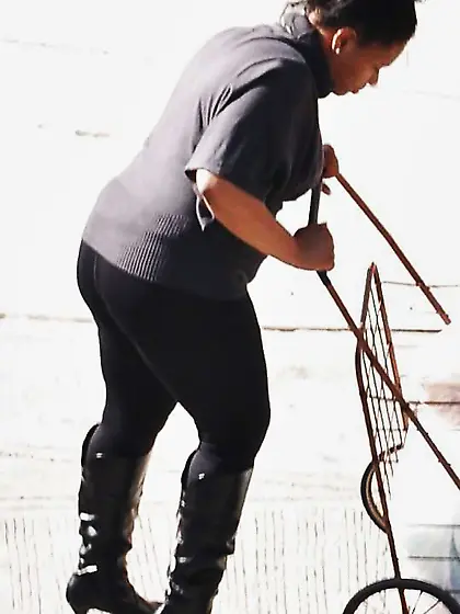 Harlem Chicks in the Warmth 433 Fresh York Cunny in Shoes 3DD