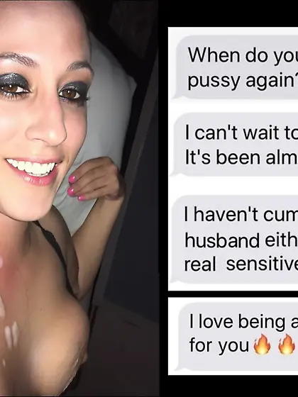 cheating slut wife texts