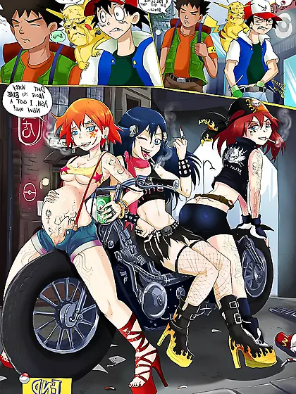 Fuckemon Misty Gets Moist